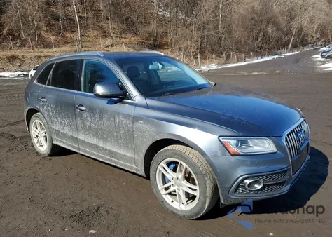 2016 Audi Q5 Premium Plus S-Line from USA, damaged, VIN WA1D7AFP7GA016749